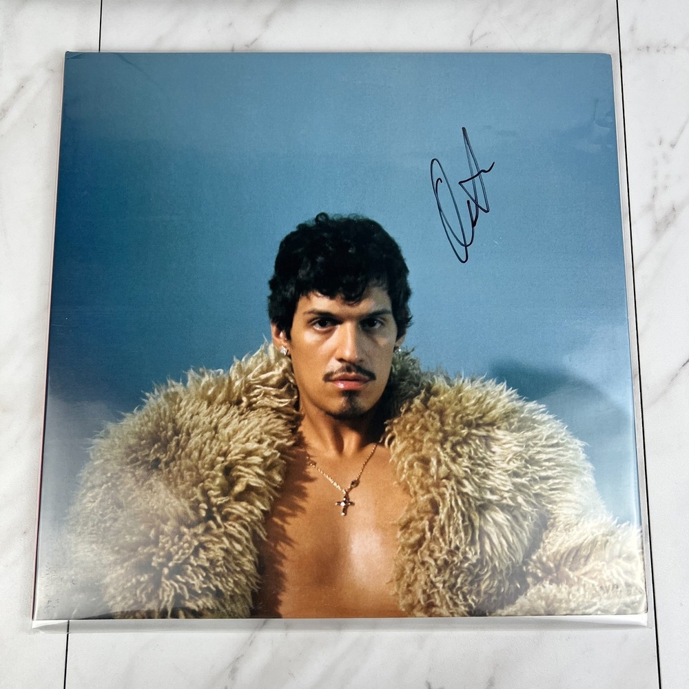 NEW Omar Apollo 'God Said No' Spotify Fans First Baby Pink Vinyl - Autographed